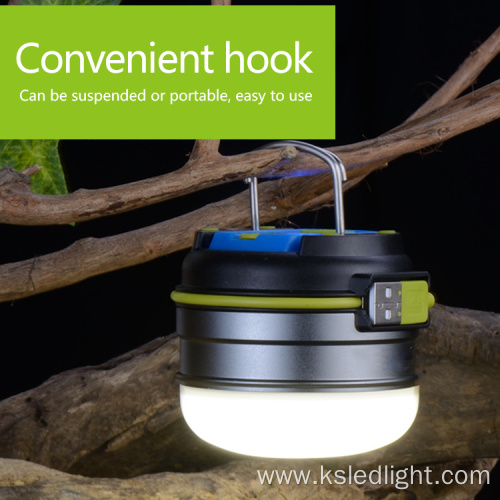 Led camping light outdoor camping lantern with magnet